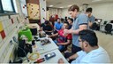 Alunos tiveram acesso aos laboratórios de fibra óptica (FTTH)