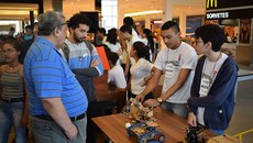 Objetivo foi estimular a curiosidade dos visitantes pelas áreas de Automação, Robótica, Sistemas Inteligentes, Tecnologia Inclusiva, Desenvolvimento de Software e Games