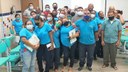 O objetivo foi preparar os colaboradores terceirizados, serviços gerais e seguranças, para o bom relacionamento interpessoal no trabalho