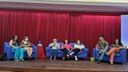 A atividade contou com a presença das palestrantes e professoras do campus