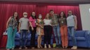 A atividade contou com a presença das palestrantes e professoras do campus
