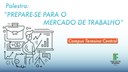 As inscrições estão abertas até o dia de cada palestra