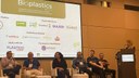 Professor Vicente Galber Freitas em apresentação durante o Bioplastics Brazil