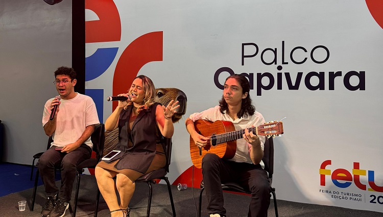 Apresentação em Feira de Turismo