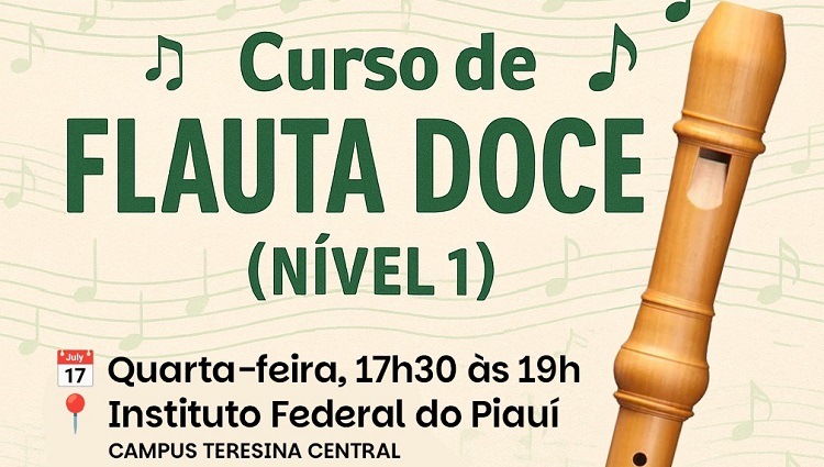 Curso de Extensão em Flauta Doce