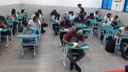 De acordo com a coordenação, 61 estudantes participaram da atividade