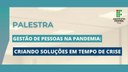 Gestão de Pessoas na Pandemia