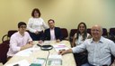 Representantes do IFPI e da Softex