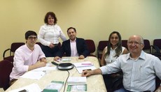 Representantes do IFPI e da Softex