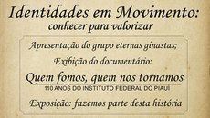 A atividade é organizada pela Comissão de Constituição da História e da Memória do Campus