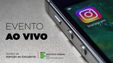 A live será transmitida pelo perfil do NAE (@digabullyingnao) no Instagram