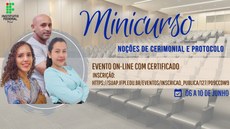 Confira a programação do evento