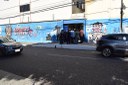 Acesso da nova guarita - Rua Arlindo Nogueira