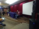 Apresentação musical do professor Adelino Frazão