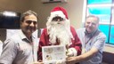 Teresina Central recebe Papai Noel dos Correios