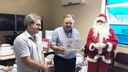 Teresina Central recebe Papai Noel dos Correios