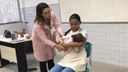 A palestra fez parte das atividades desenvolvidas para a disciplina de Nutrição Materno Infantil