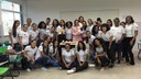 A palestra fez parte das atividades desenvolvidas para a disciplina de Nutrição Materno Infantil
