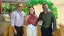 Entrega de homenagem