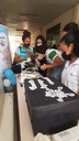 O evento teve como objetivo chamar a atenção da comunidade acadêmica sobre a importância da lavagem das mãos de forma correta
