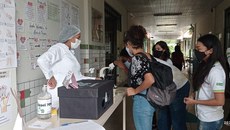 O evento teve como objetivo chamar a atenção da comunidade acadêmica sobre a importância da lavagem das mãos de forma correta