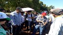 Alunos na visita