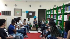Lançamento de revista, no Campus Teresina Zona Sul