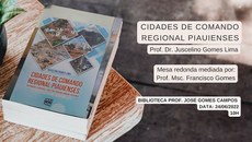 O livro será disponibilizado no acervo da Biblioteca Professor José Gomes Campos