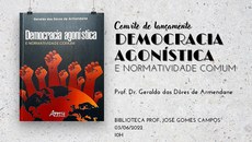 O lançamento da obra será na Biblioteca Professor José Gomes Campos, às 10 horas