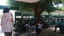 A palestra ocorreu como parte da programação da Semana Presente, organizada pela Unidade Escolar Professora Eliza Sousa