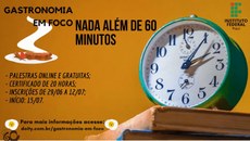 O evento será realizado de totalmente de forma on-line, com reuniões semanais