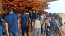 O objetivo da visita foi oportunizar que os alunos conheçam o funcionamento das áreas administrativa e operacional da empresa