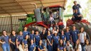 O objetivo da visita foi oportunizar que os alunos conheçam o funcionamento das áreas administrativa e operacional da empresa