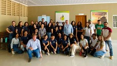 O objetivo da visita foi oportunizar que os alunos conheçam o funcionamento das áreas administrativa e operacional da empresa