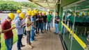 Alunos de Engenharia Agronômica participaram de visita a Unidade de Beneficiamento de Sementes