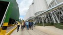 Alunos de Engenharia Agronômica participaram de visita a Unidade de Beneficiamento de Sementes