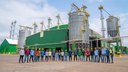 Alunos de Engenharia Agronômica participaram de visita a Unidade de Beneficiamento de Sementes