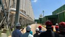 A visita teve caráter multidisciplinar e envolveu três disciplinas do curso