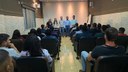 A visita teve caráter multidisciplinar e envolveu três disciplinas do curso