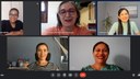 Os encontros ocorrem nas segundas e quintas, às 15h, pelo Google Meet