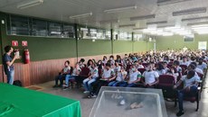 A atividade ocorreu nesta terça-feira, dia 17