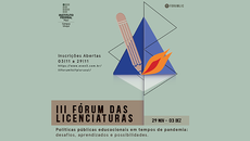 Evento terá como tema geral "Políticas Públicas Educacionais em tempos de pandemia: desafios, aprendizados e possibilidades"