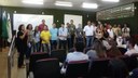 Na oportunidade, a comunidade comemorou o aniversário de 8 anos do Campus