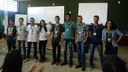 Na oportunidade, a comunidade comemorou o aniversário de 8 anos do Campus