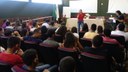 Na oportunidade, a comunidade comemorou o aniversário de 8 anos do Campus