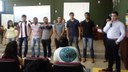 Na oportunidade, a comunidade comemorou o aniversário de 8 anos do Campus