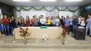 Na oportunidade, a comunidade comemorou o aniversário de 8 anos do Campus