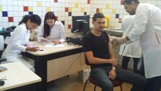 Pouco mais de 100 pessoas foram atendidas.