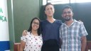 Professora Danny Barradas e participantes do evento