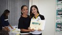 Aluna do Campus Valença recebe premiação em concurso de redação da DPU